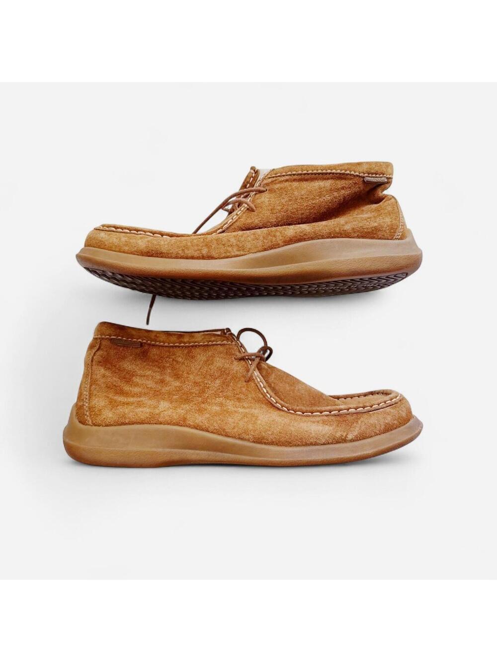 Tan Suede Hush Puppies Suede Booties